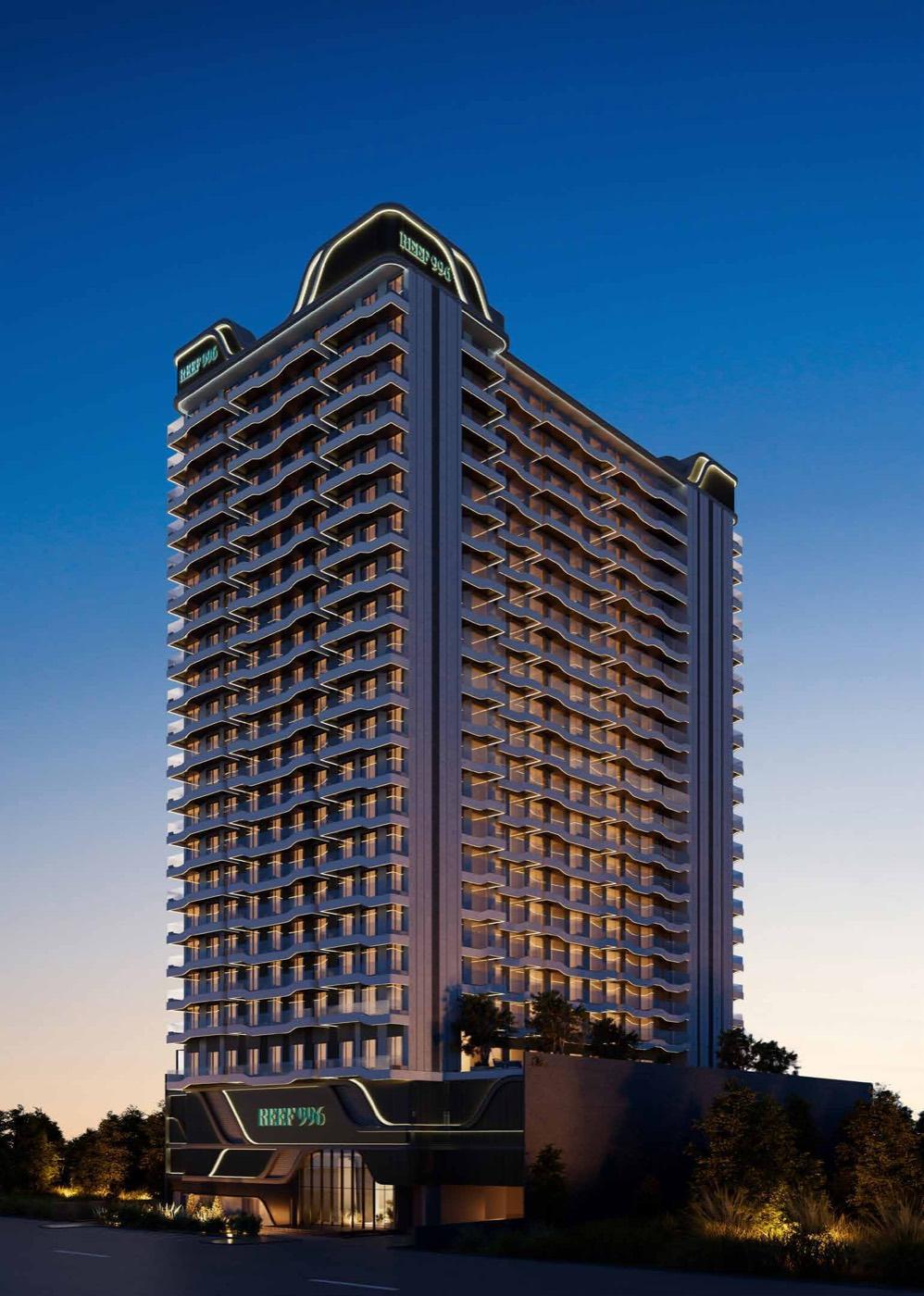 REEF 996 tower, Dubai Production City (IMPZ)